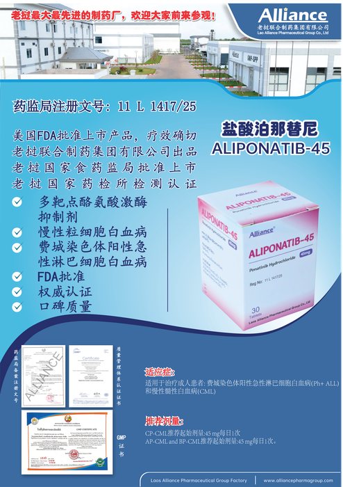 泊那替尼片